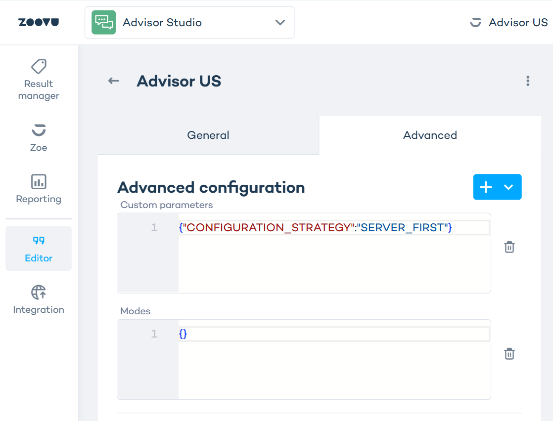 Voice interaction in Zoe