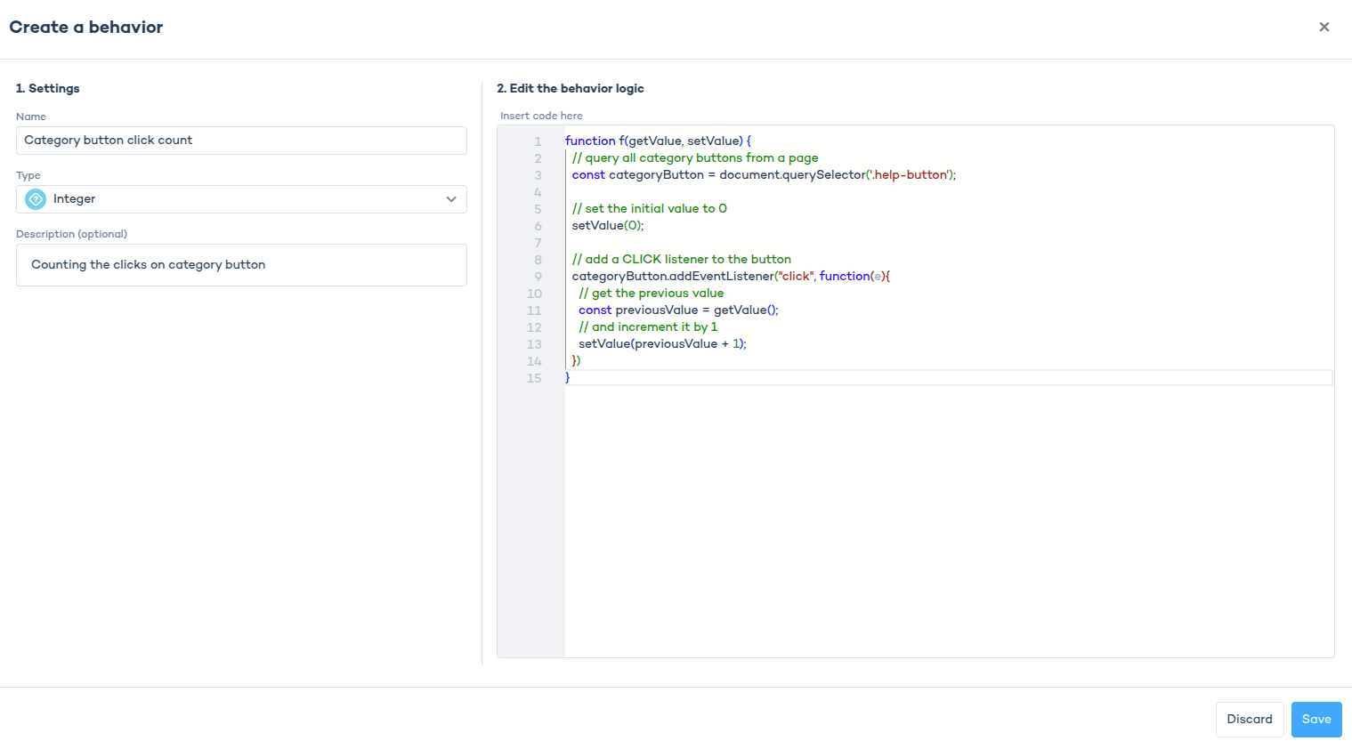 Behavioral launchers