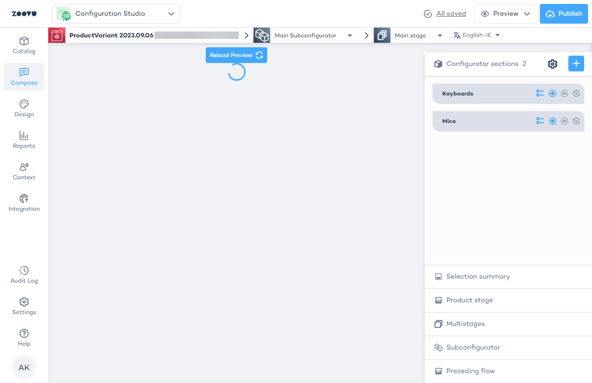 Configuration Studio