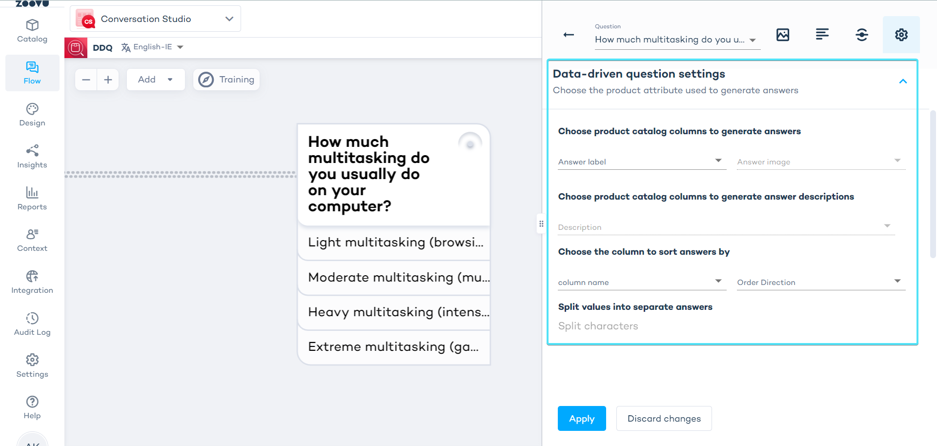 Data-Driven Questions