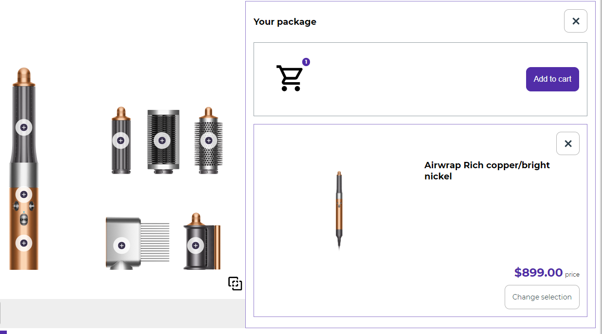 Preselection example