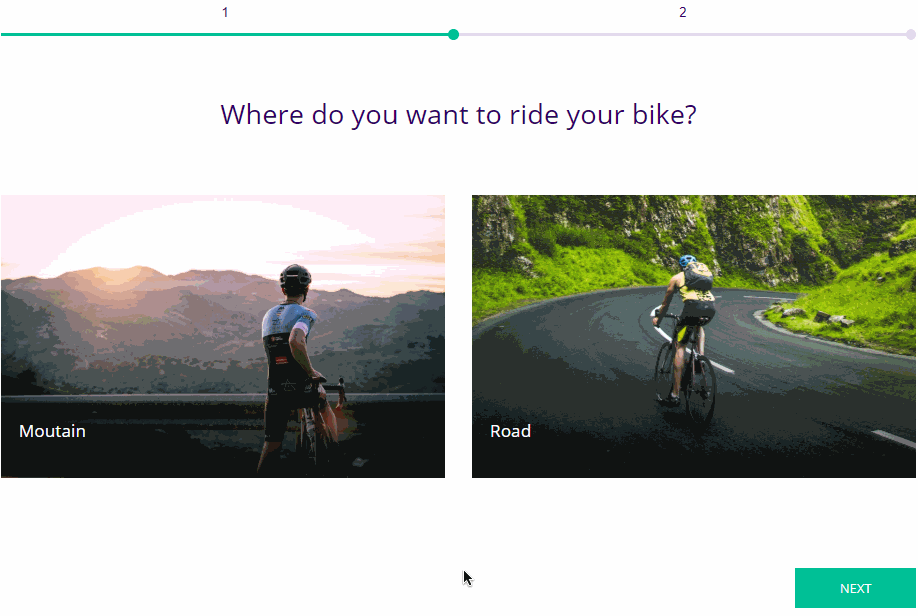Progressive filtering