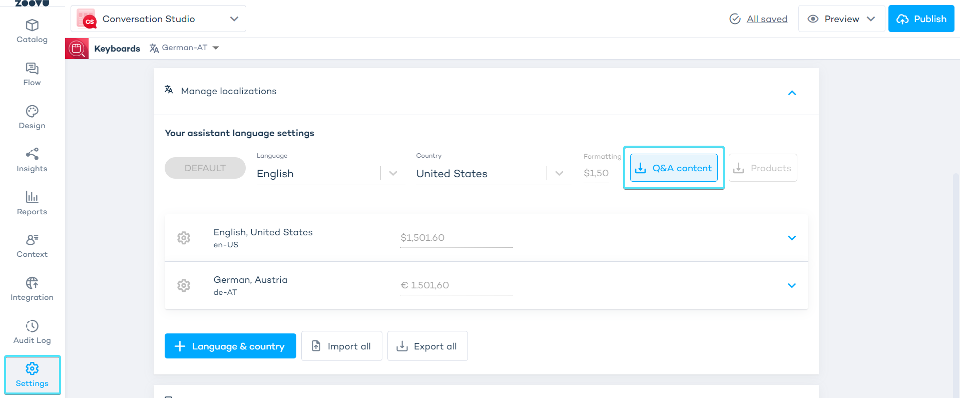 Download Q&amp;A content