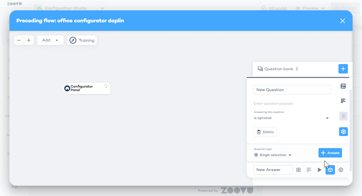 Recommendations dialog improvements